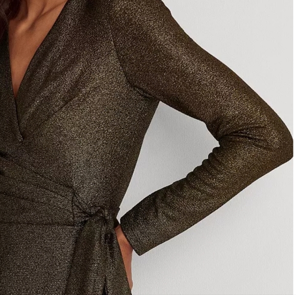 NWT LAUREN Ralph Lauren Jacquard Dress - Picture 11 of 16